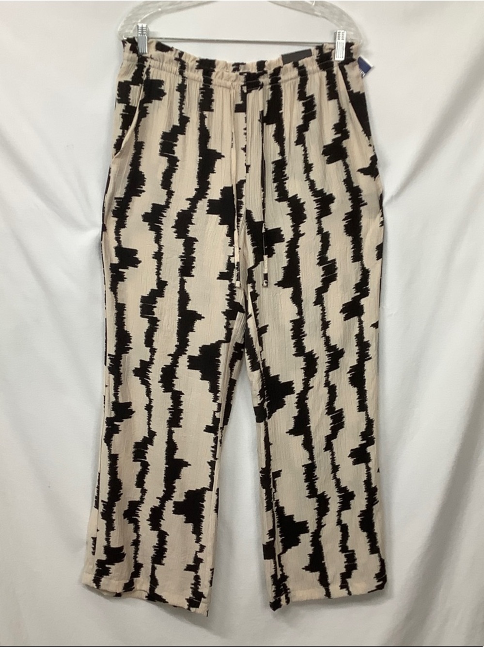 Jules & Leopold Pull On Wide Leg Pants  M Lightweight Beachy Coastal Vacation